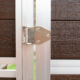 Modern Composite Horizontal Semi Privacy Fence with Aluminum Posts and Rails